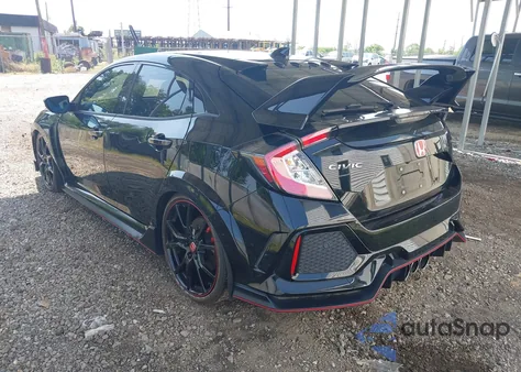 2019 Honda Civic Type-R Touring из США, поврежденный, VIN SHHFK8G71KU203990
